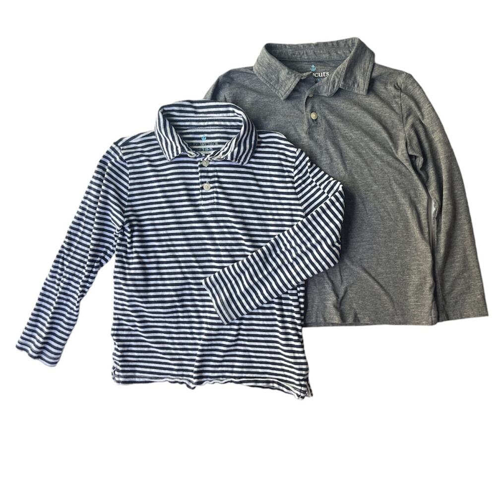 Crewcuts LS Polos 6-7